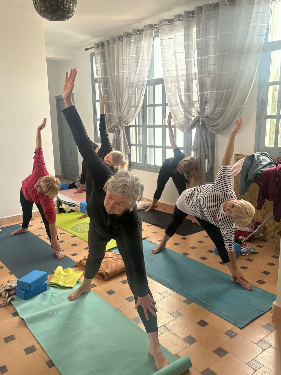 Joga na tarasie Dar Ines 4